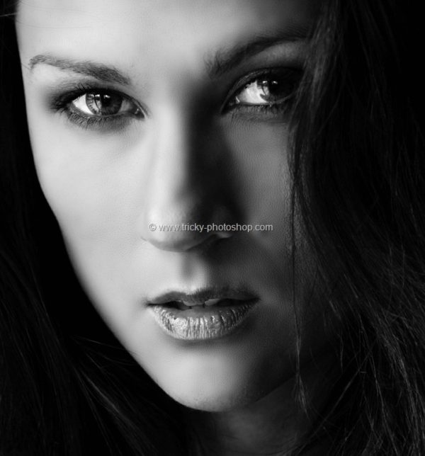 Partial Black & White Effect using CS6