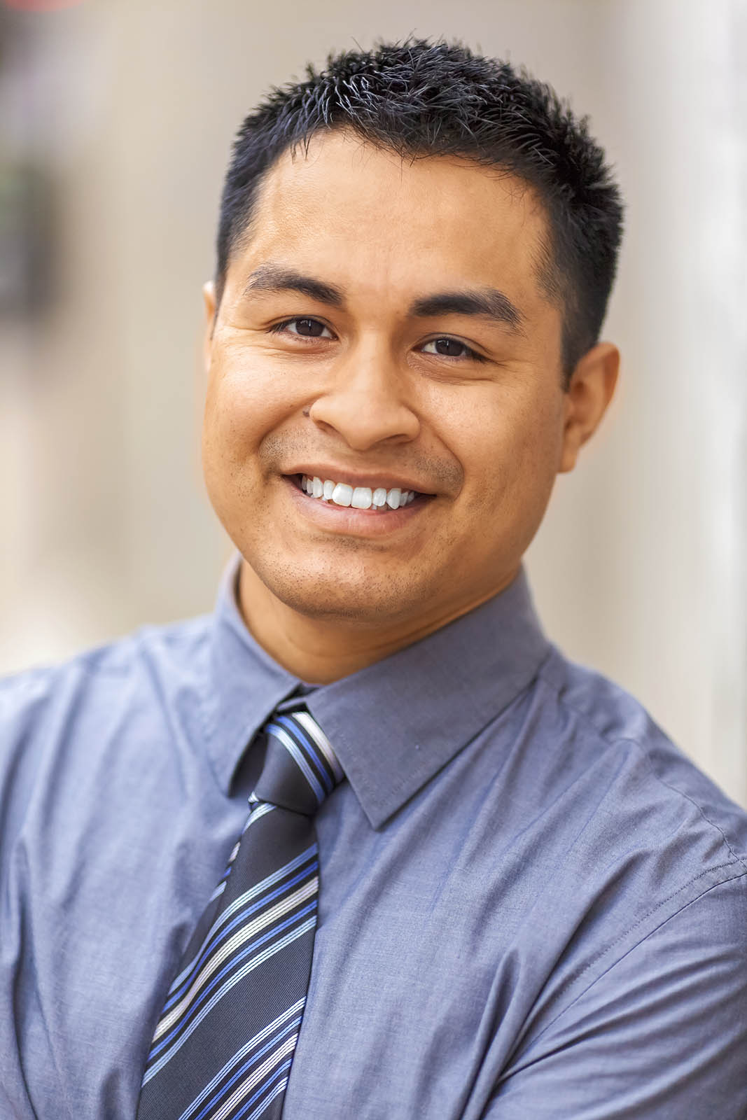Hispanic Businessman Headshot Portrait TrickyPhotoshop