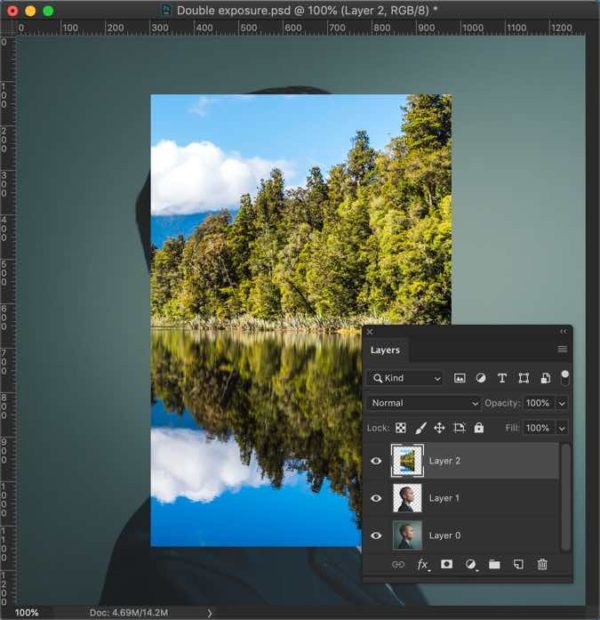How to create double exposure photo in Photoshop - TrickyPhotoshop