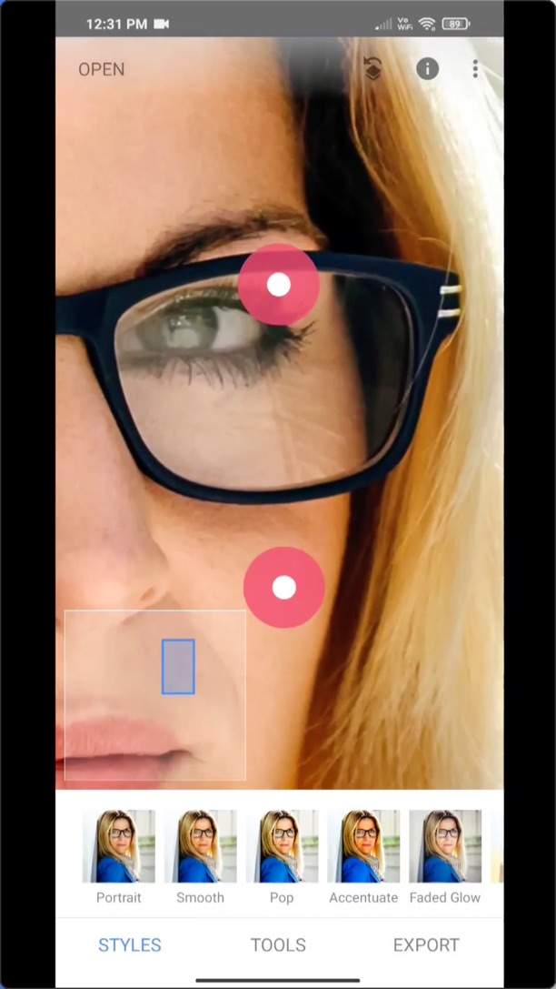 How to Remove Glare from Glasses Miraculously for FREE in App